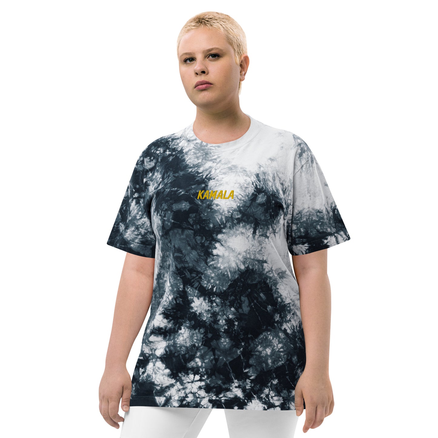 KAMALA Oversized tie-dye t-shirt