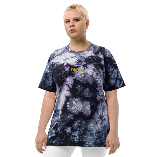 KAMALA Oversized tie-dye t-shirt