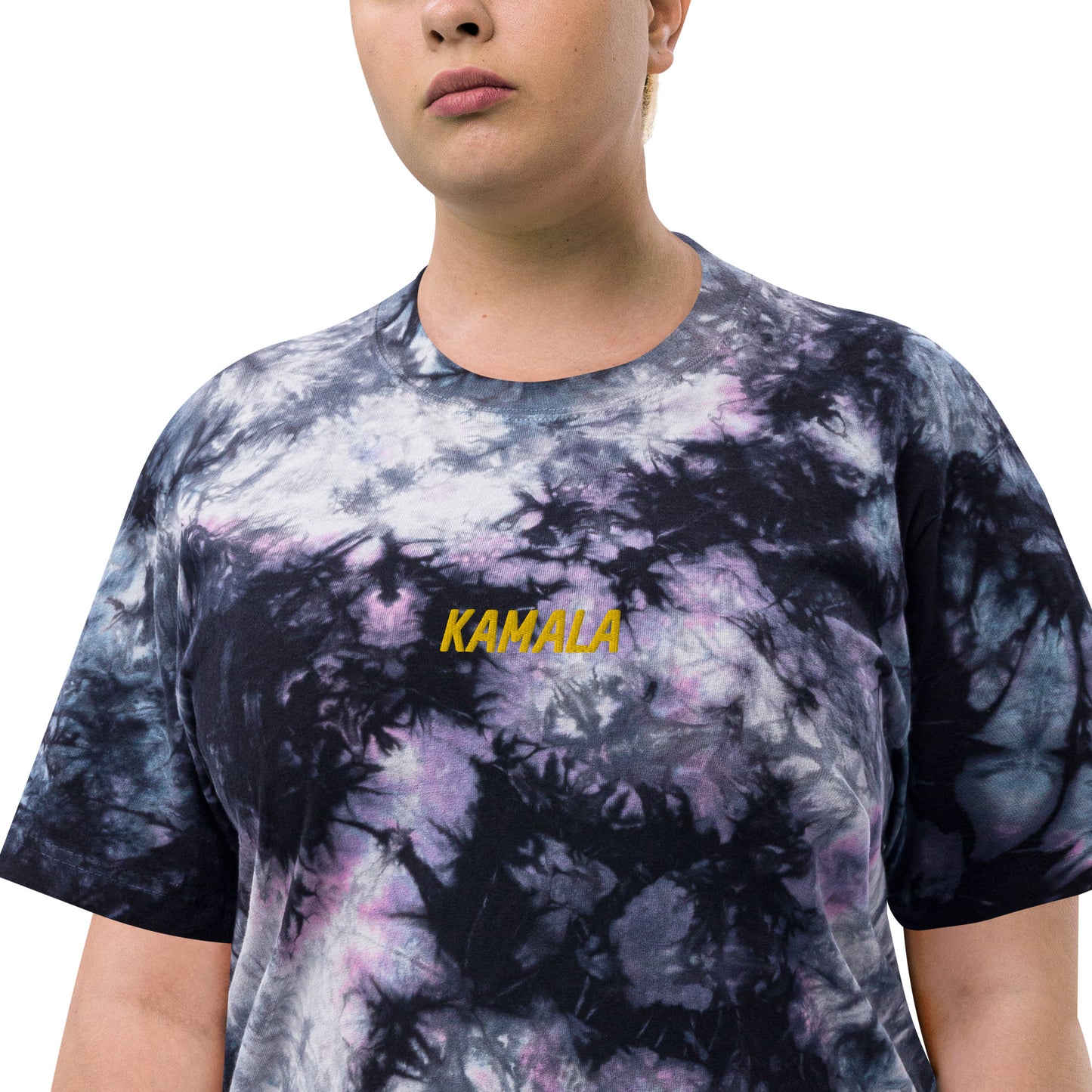 KAMALA Oversized tie-dye t-shirt