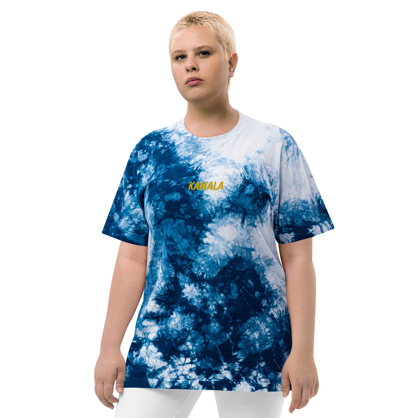 KAMALA Oversized tie-dye t-shirt