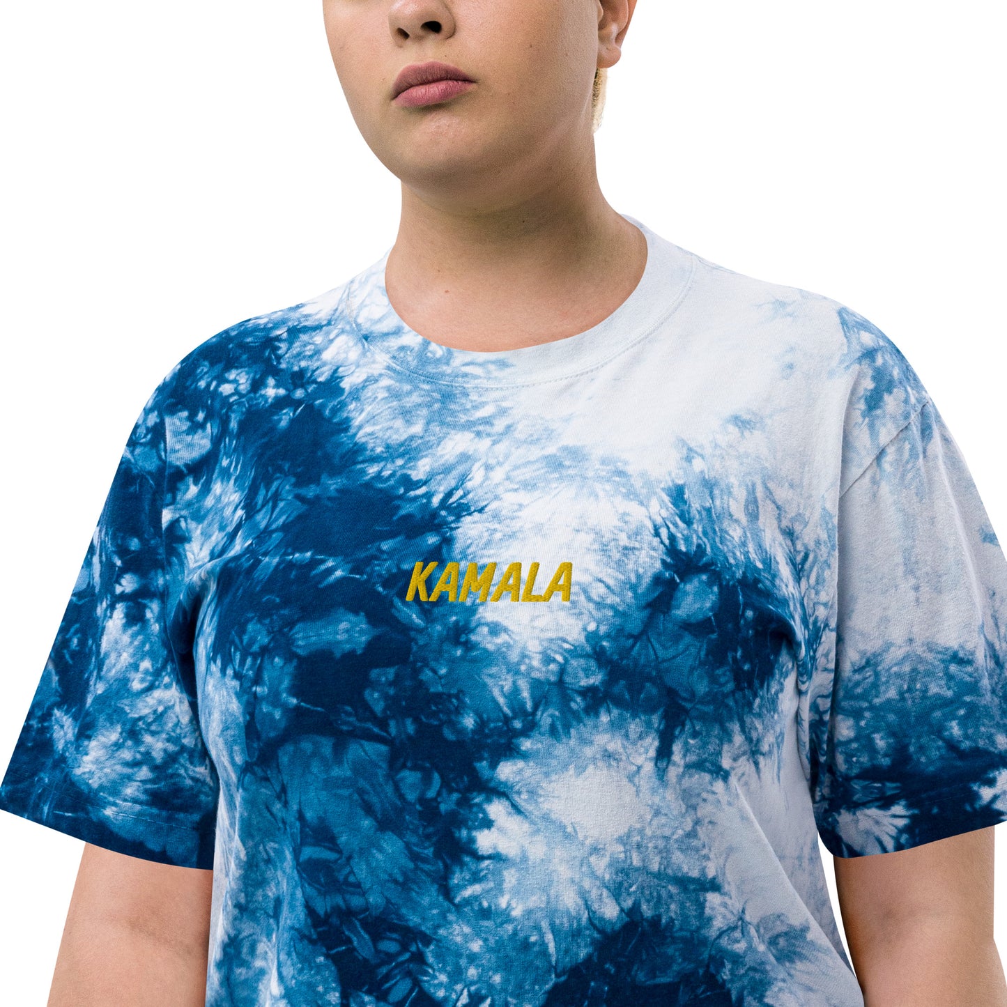 KAMALA Oversized tie-dye t-shirt