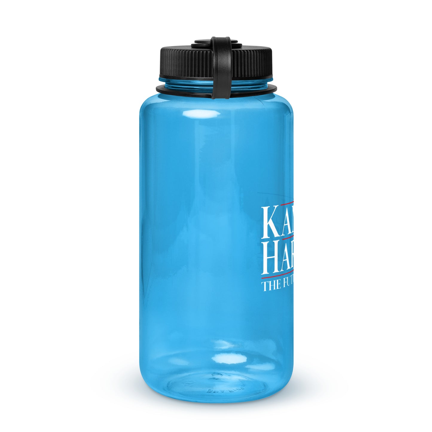 Wide mouth plastic water bottle