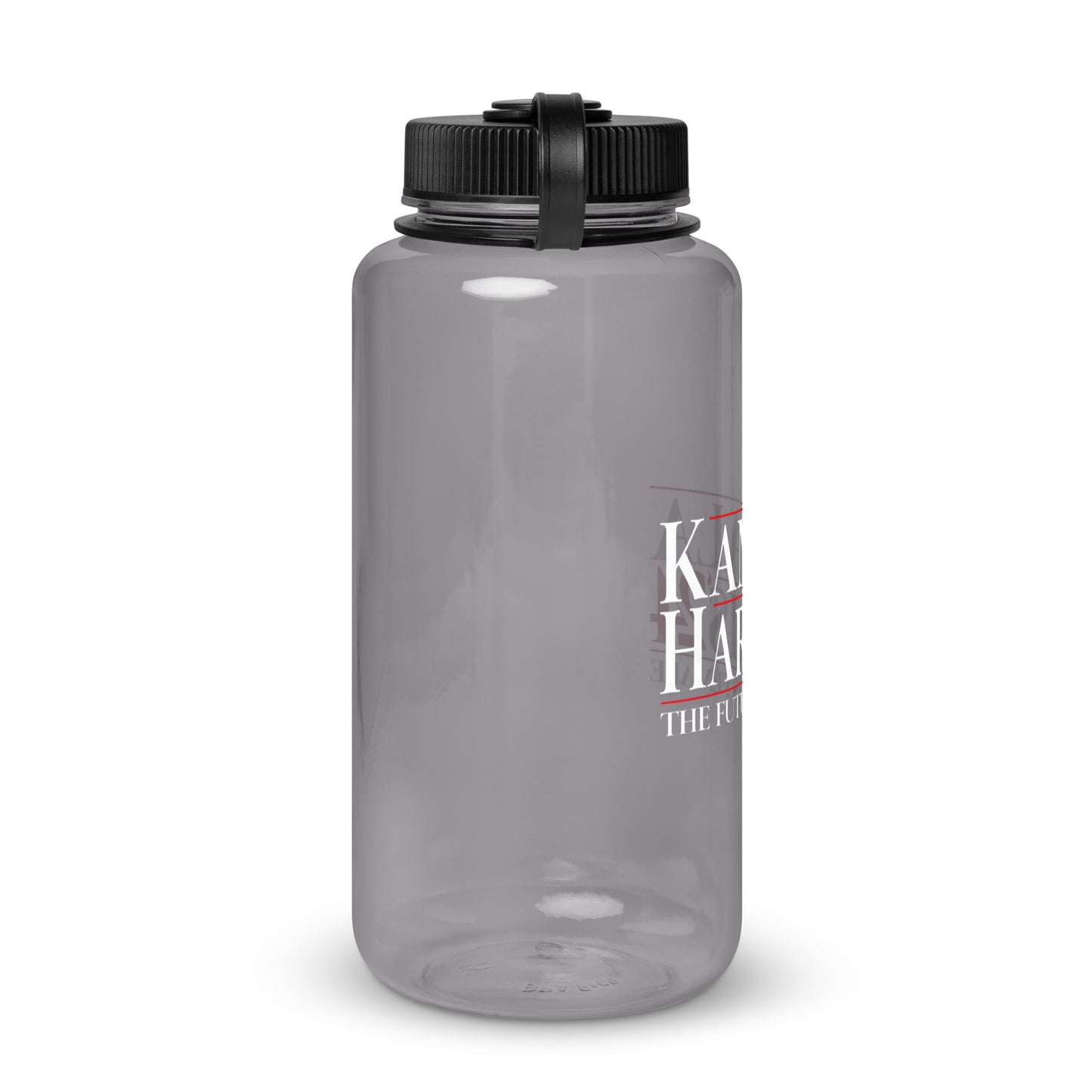 Wide mouth plastic water bottle